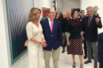 принц Монако Альберт II и принцесса Каролина Art Monte-Carlo 2017